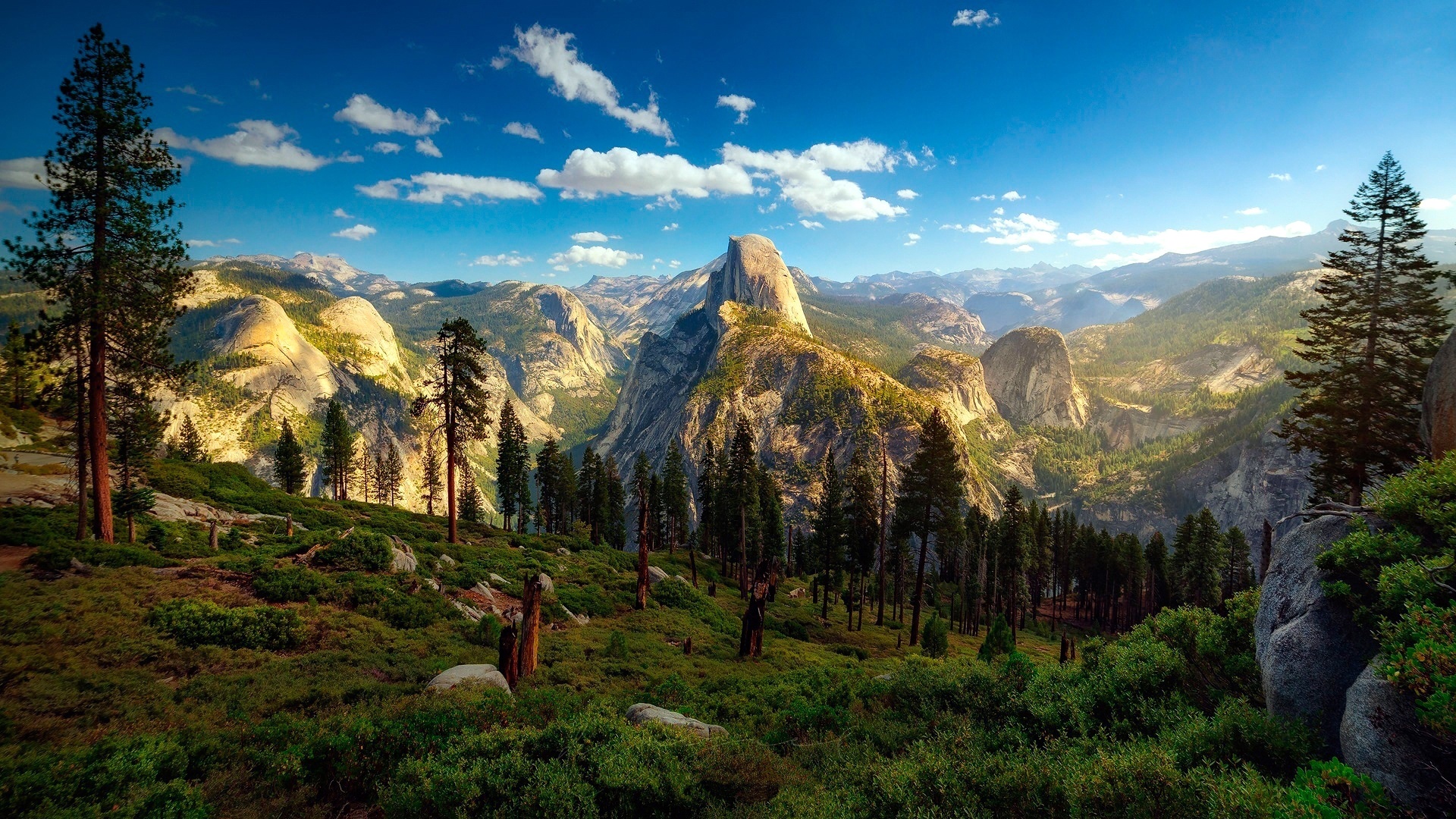 Yosemite Valley California Usa Wallpaper