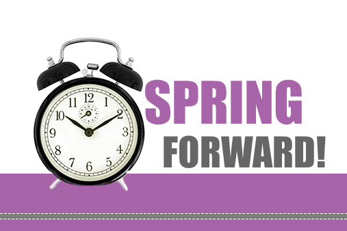 Spring Forward Daylight Savings Time Begins This Sunday
