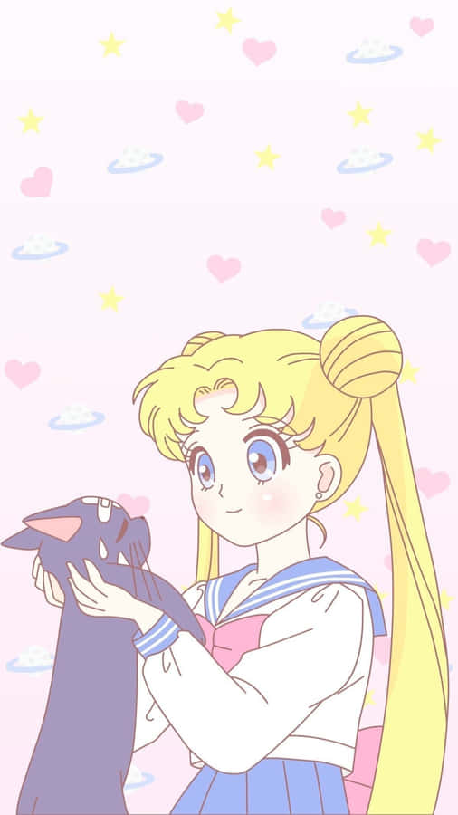 Enjoy Magical Adventures With Sailor Moon On Your iPad Wallpaper