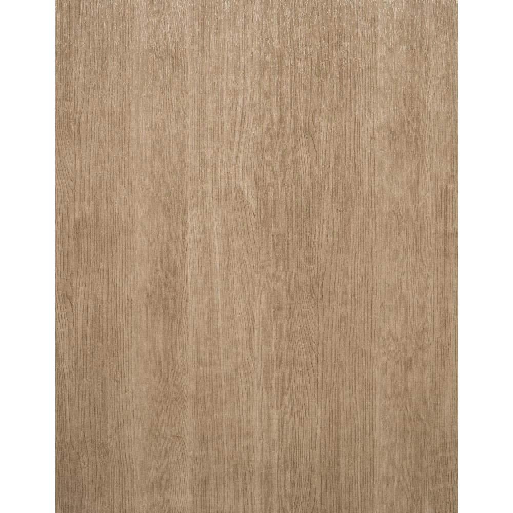 Modern Rustic Wood Wallpaper Sepia Brown