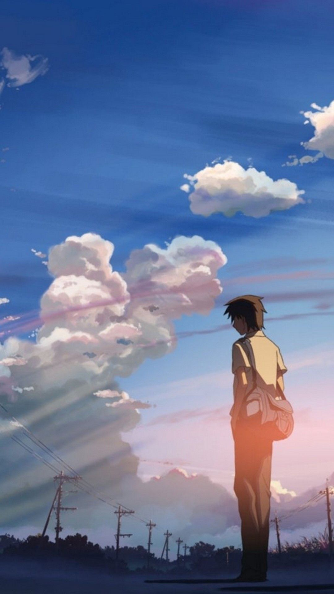 Blue Anime Aesthetic Wallpaper