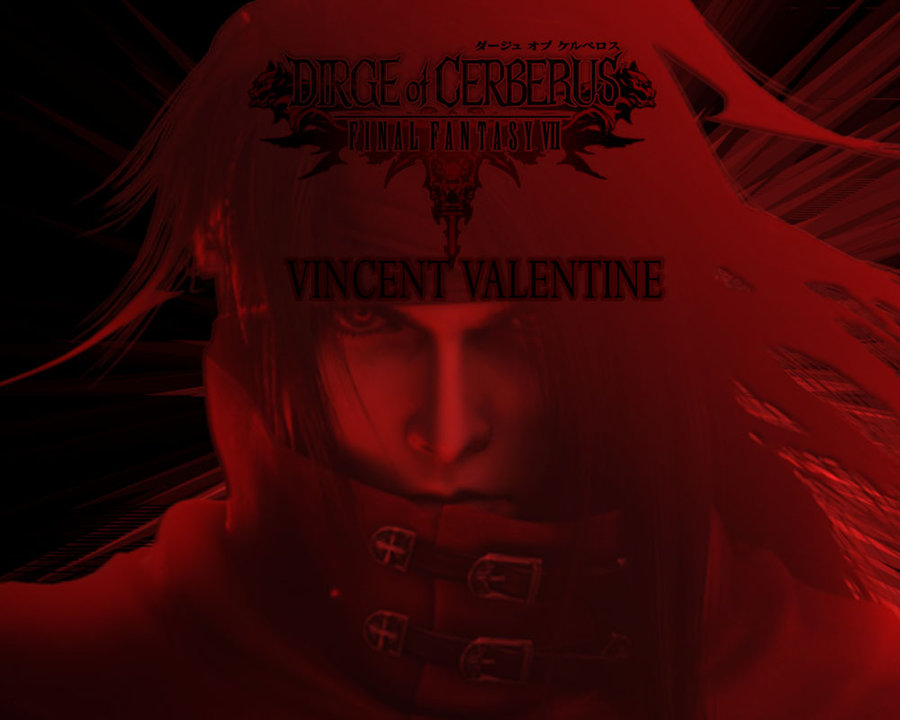 Final Fantasy Vincent Valentine By Lumenartist
