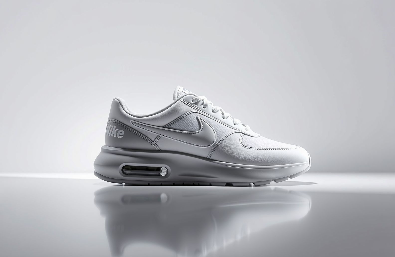 White Nike Wallpaper