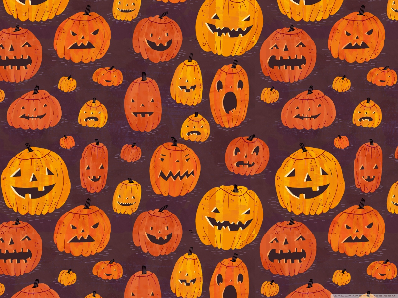 Halloween Pumpkins Cool Wallpaper Pack