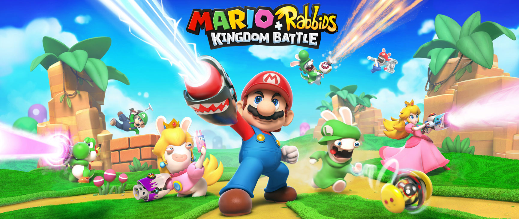 download mario rabbids kingdom battle rayman