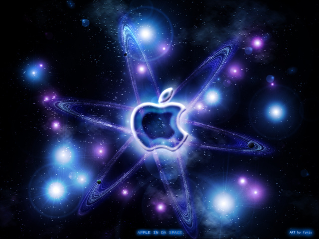 Space Apple Wallpaper And Image Pictures Photos