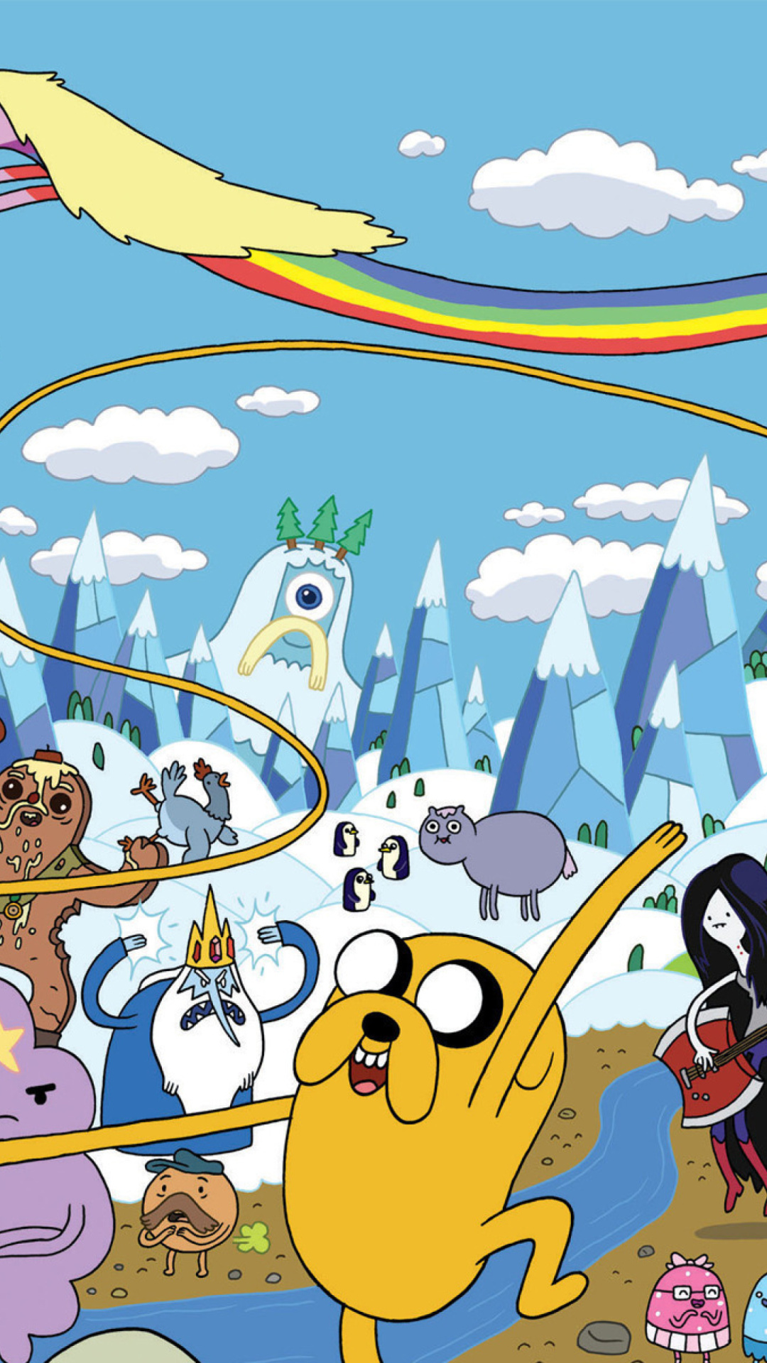 78 Adventure Time Wallpaper Iphone On Wallpapersafari