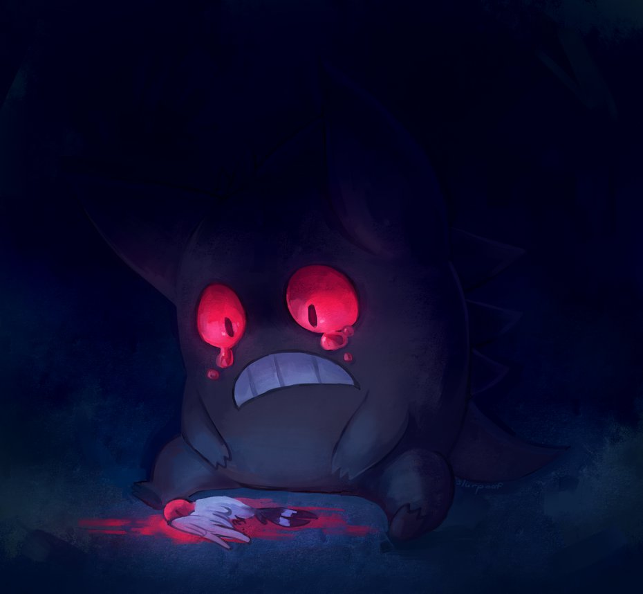 Gengar The Shadow Pokemon By Slurpoof