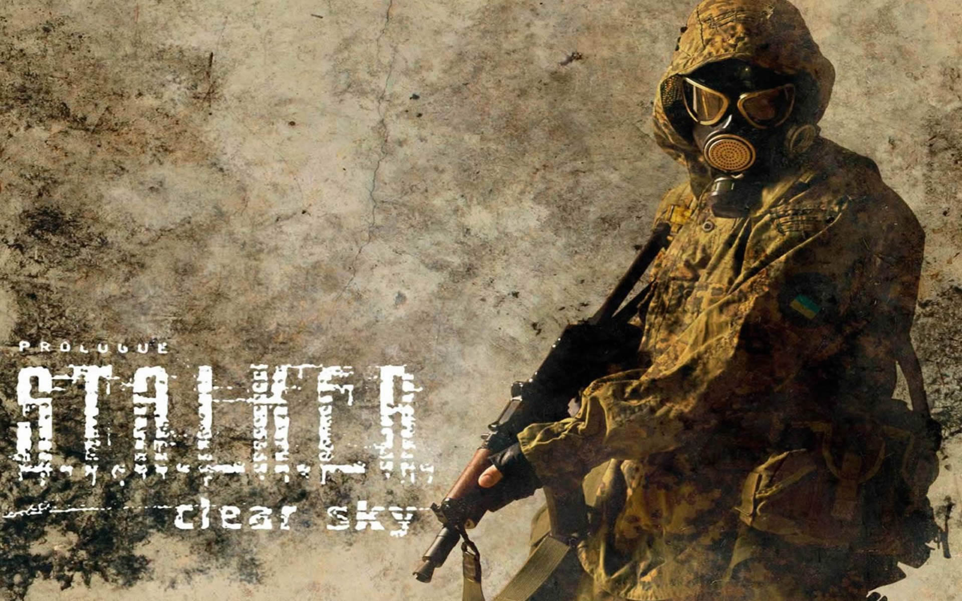 Gas Masked Stalker Action Rpg Games Wallpaper Image Featuring
