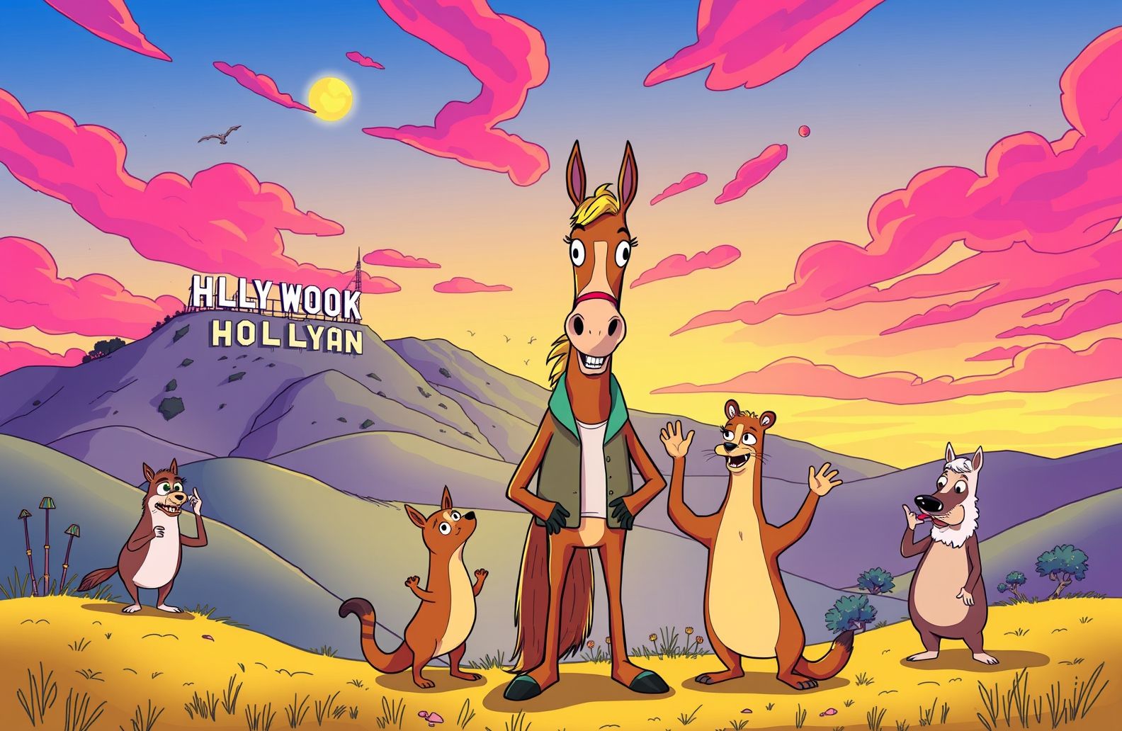 Bojack Horseman Wallpaper