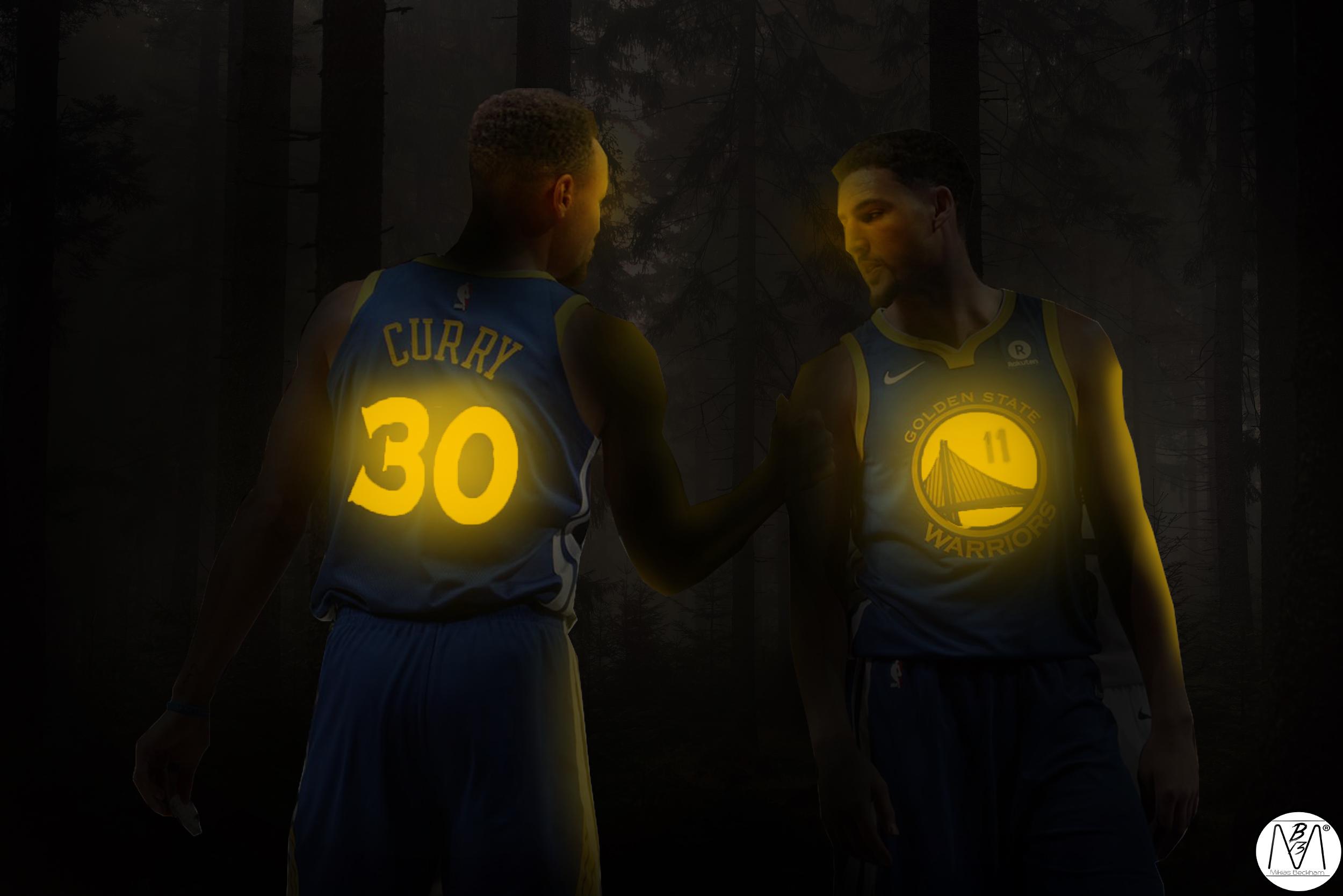Stephen Curry And Klay Thompson Wallpaper By Mikiasb13
