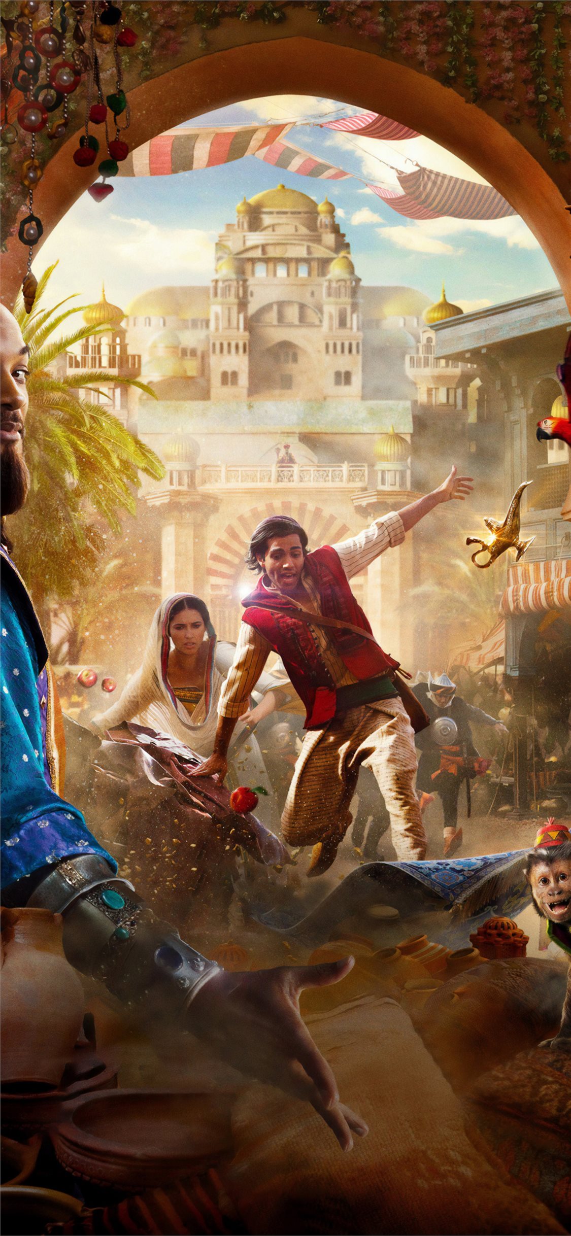 Aladdin 4k iPhone X Wallpaper