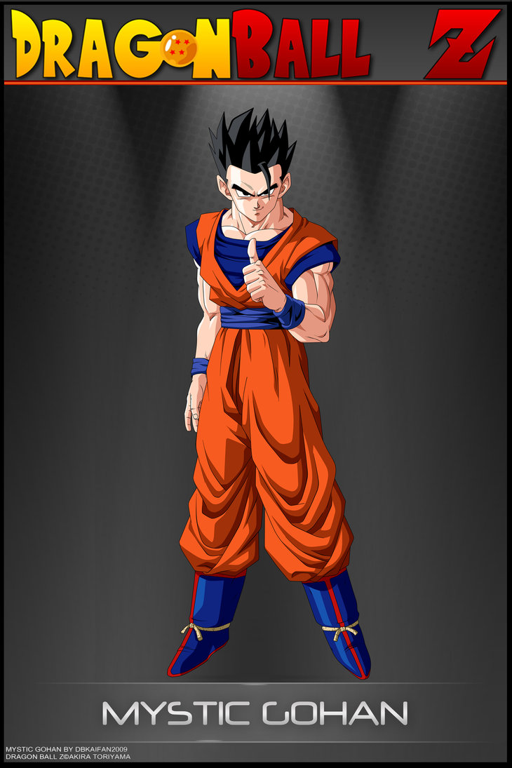 Dragon Ball Z Mystic Gohan By Dbcproject