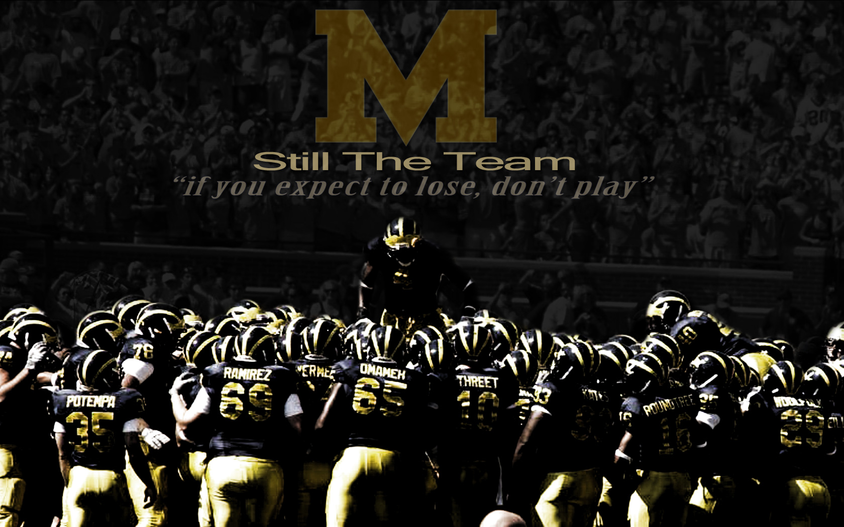Michigan Wolverine Football Home Page 1680x1050