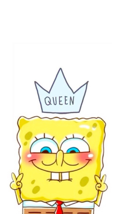 iPhone Wallpaper Queen Spongebob Yellow Image By