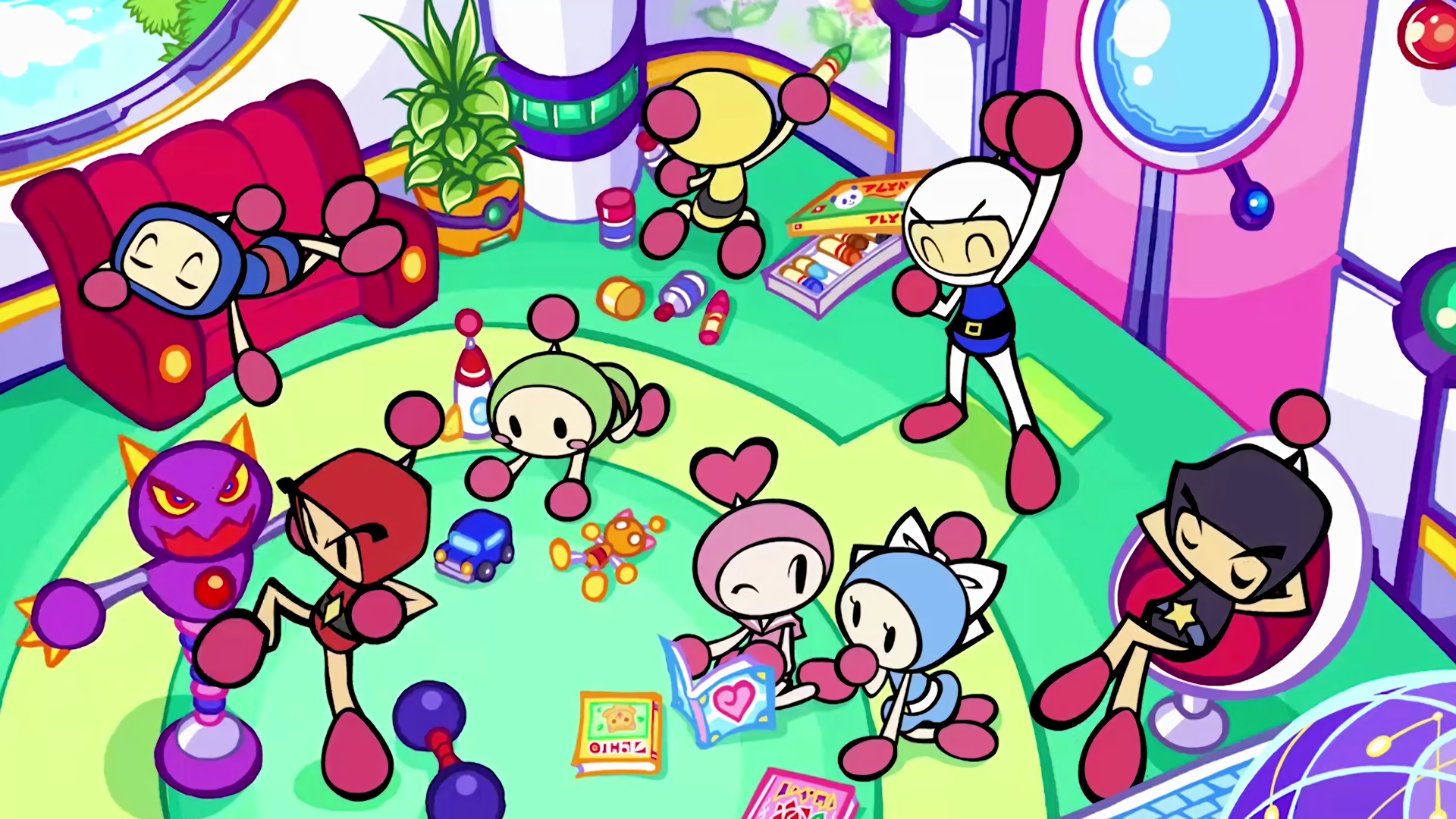 Super Bomberman R Nintendo Switch Ga Wallpaper