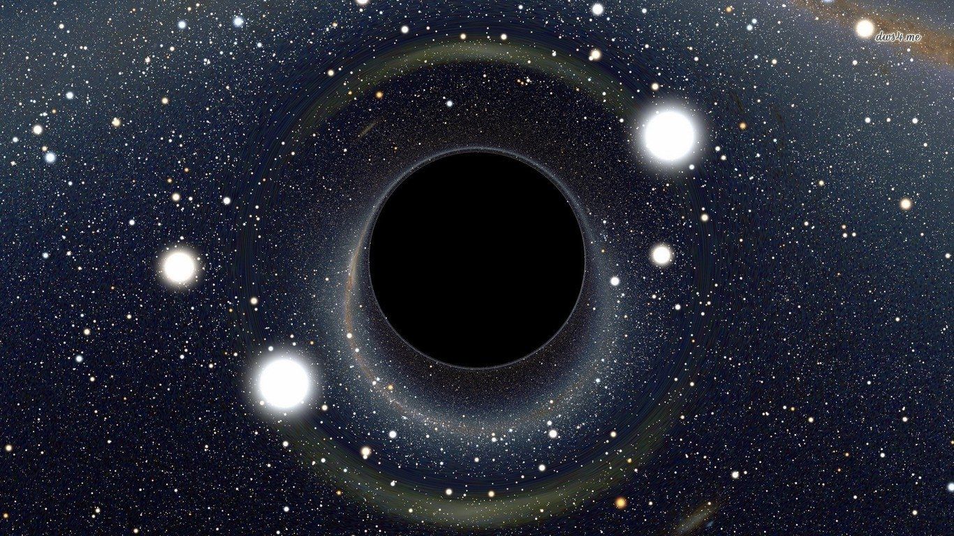 Real Black Hole Wallpaper Top Background