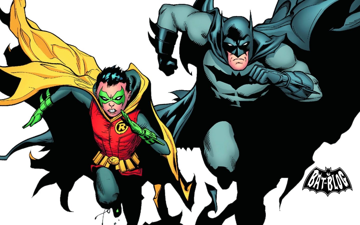 New BATMAN AND ROBIN Comic Book Wallpapers 1440x900