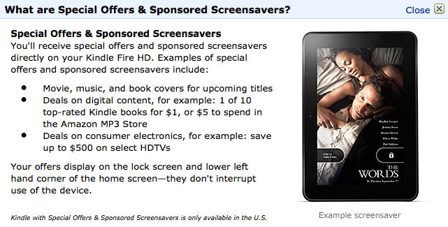 All New Kindle Fire Versions Will Make Use Of Ads On The Lockscreen