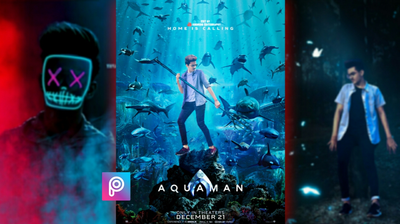 Picsart Aquaman Action Movie Poster Editing Background Pngs