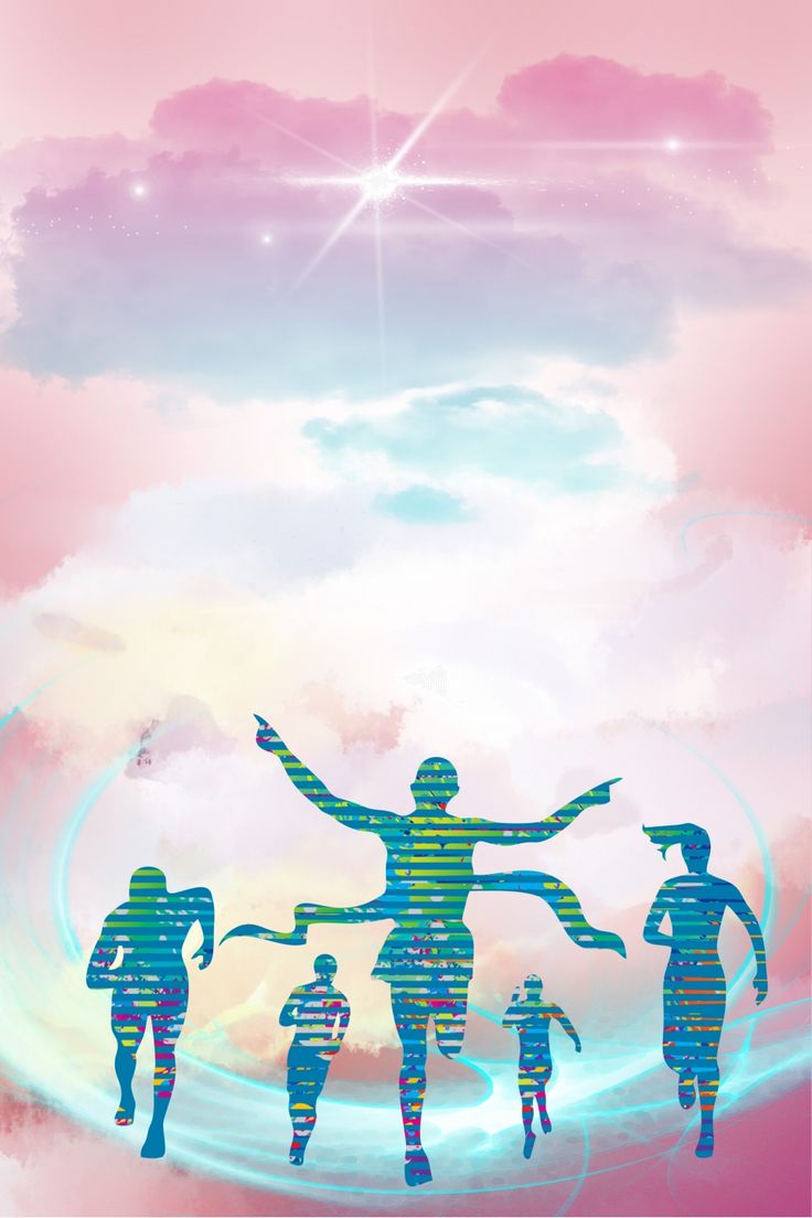 Love Running Sports Creative Poster Wallpaper