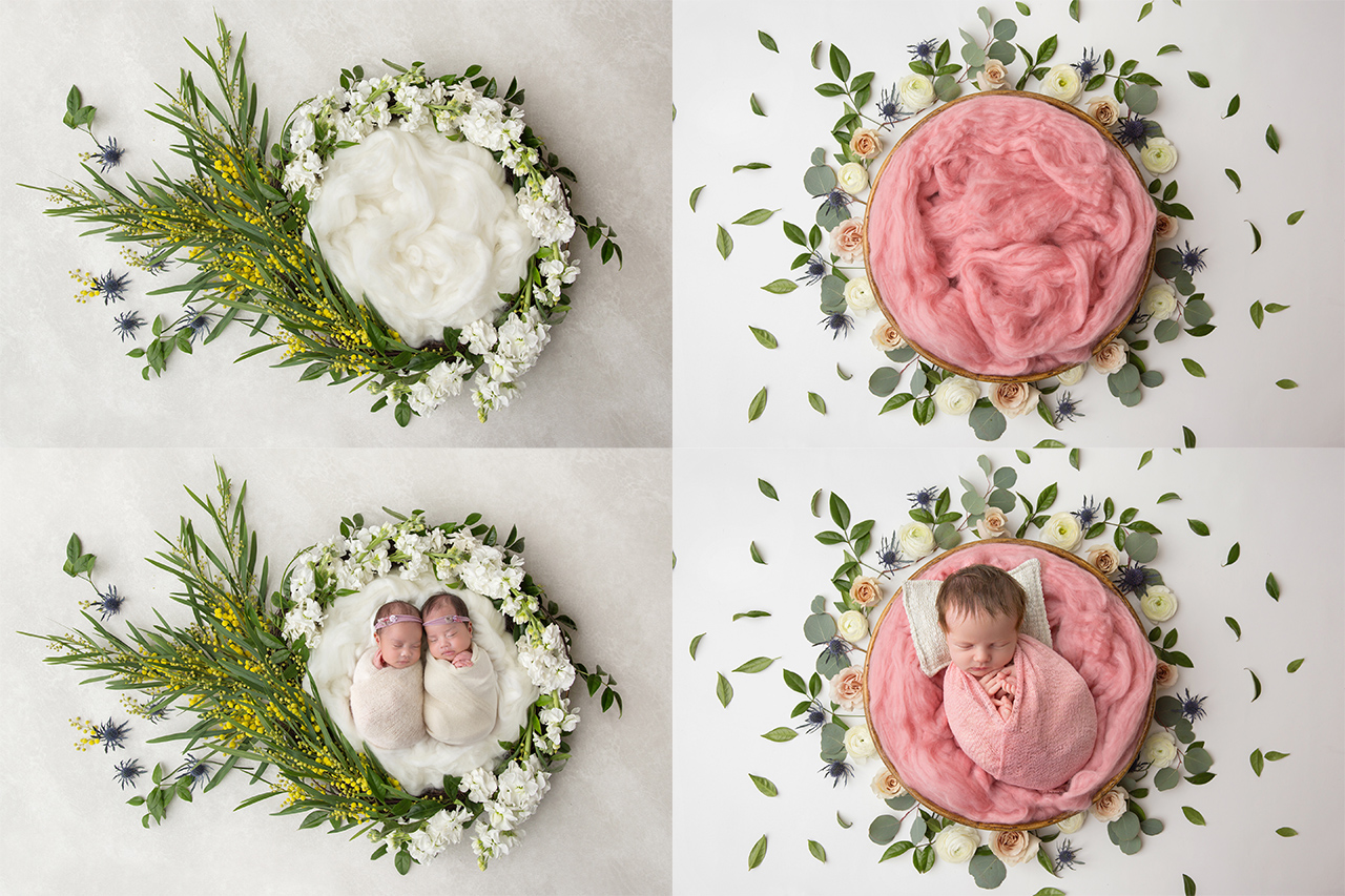 Newborn Digital Backdrops And Background For Photographers