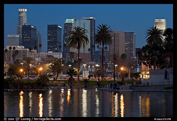 Los Angeles Skyline Wallpaper California