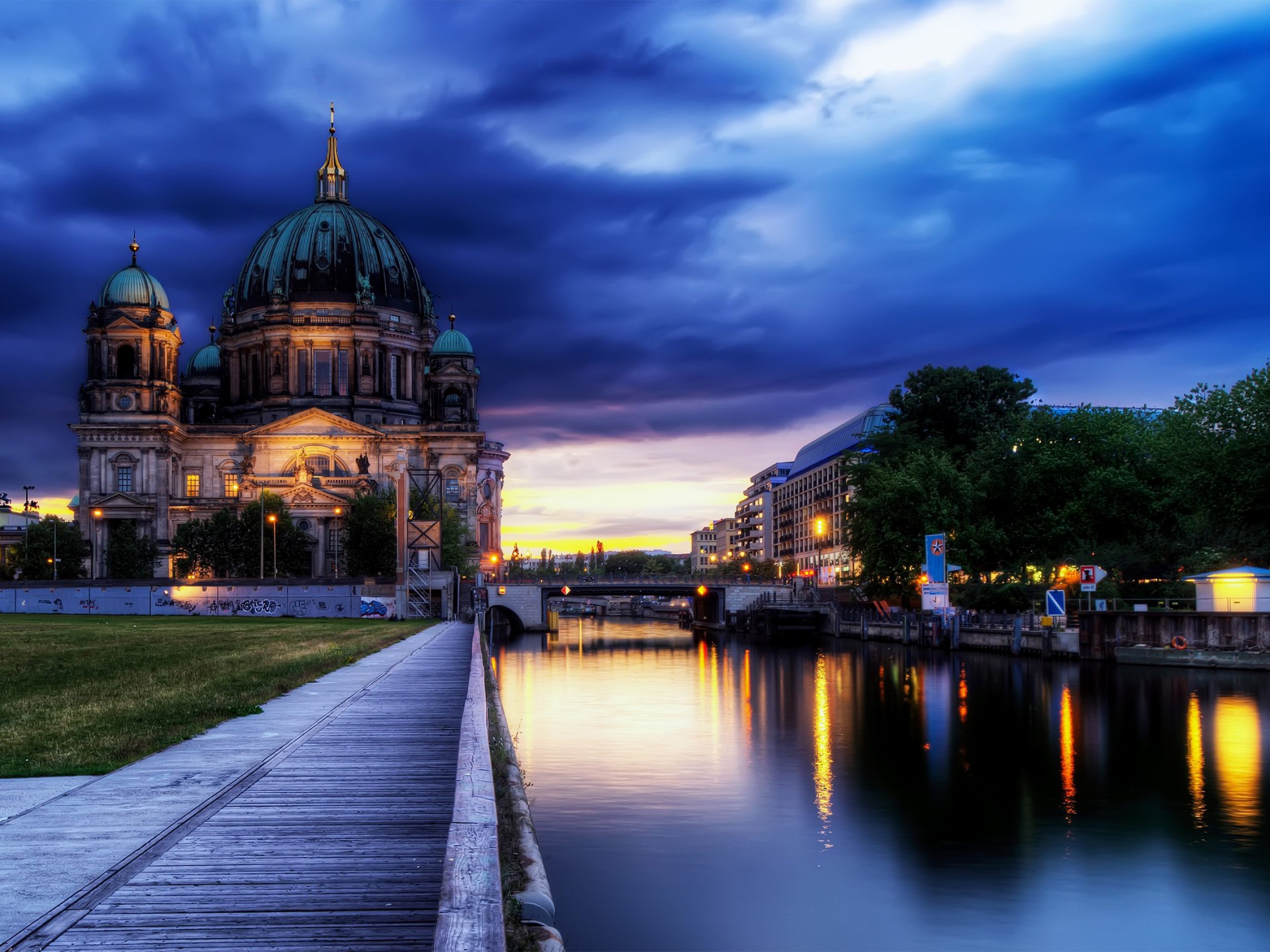 Berlin Cathedral Germany HD Wallpaper New