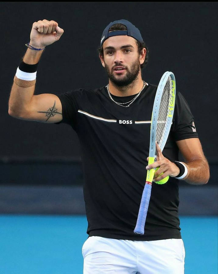 Hintergrund Von Matteo Berrettini Wallpaper