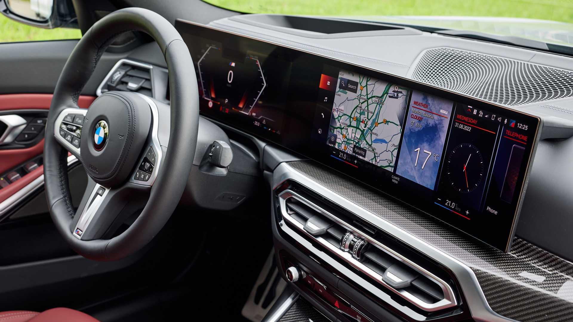 Bmw Series And M4 Get Idrive With Curved Displays
