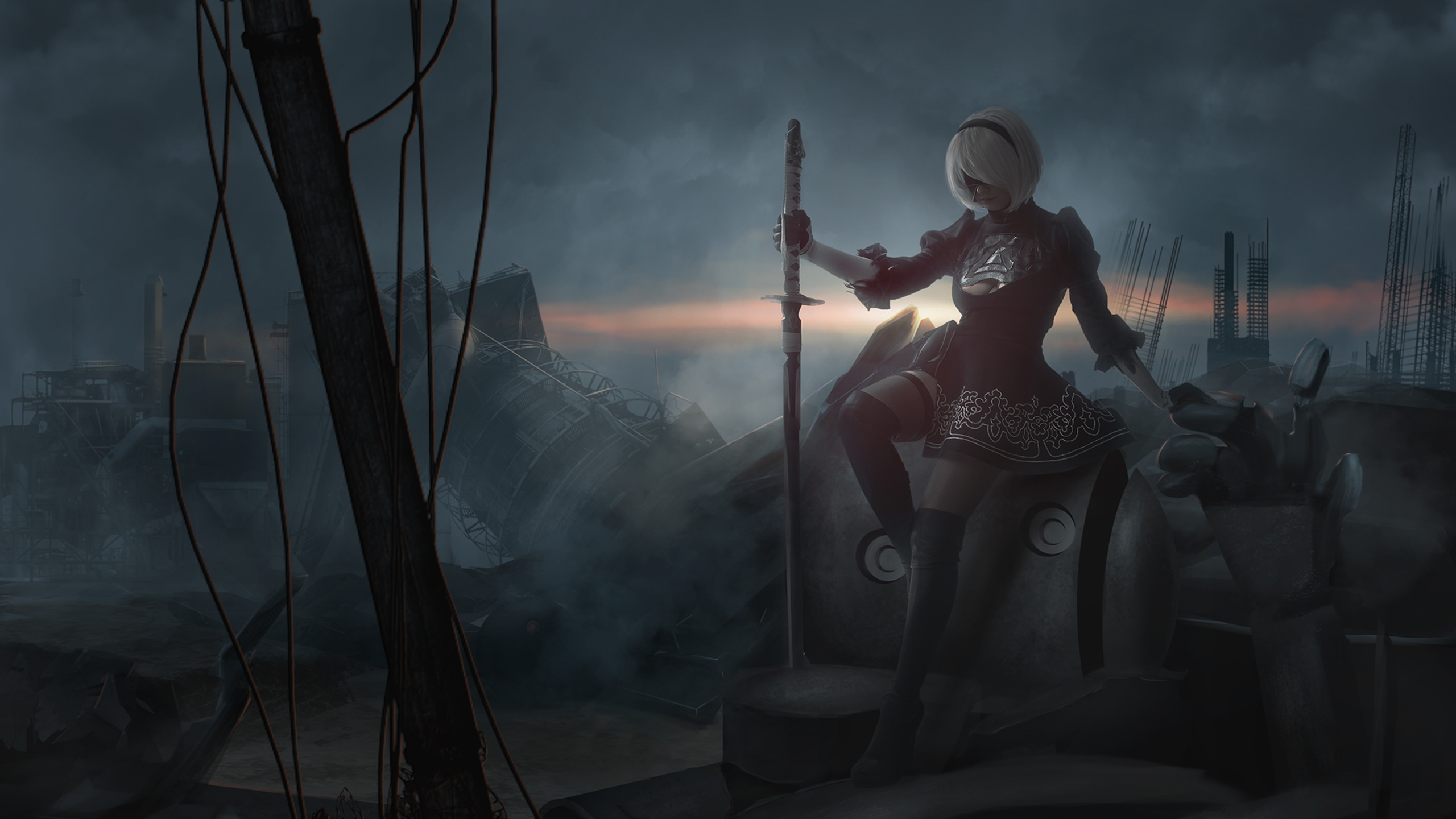 Free Download Automata Hd Wallpaper Hd Nier Automata Hd Wallpapers 2560x1440 For Your Desktop Mobile Tablet Explore 51 Nier Automata Wallpapers Nier Automata Wallpapers Nier Wallpaper Nier Replicant Wallpaper