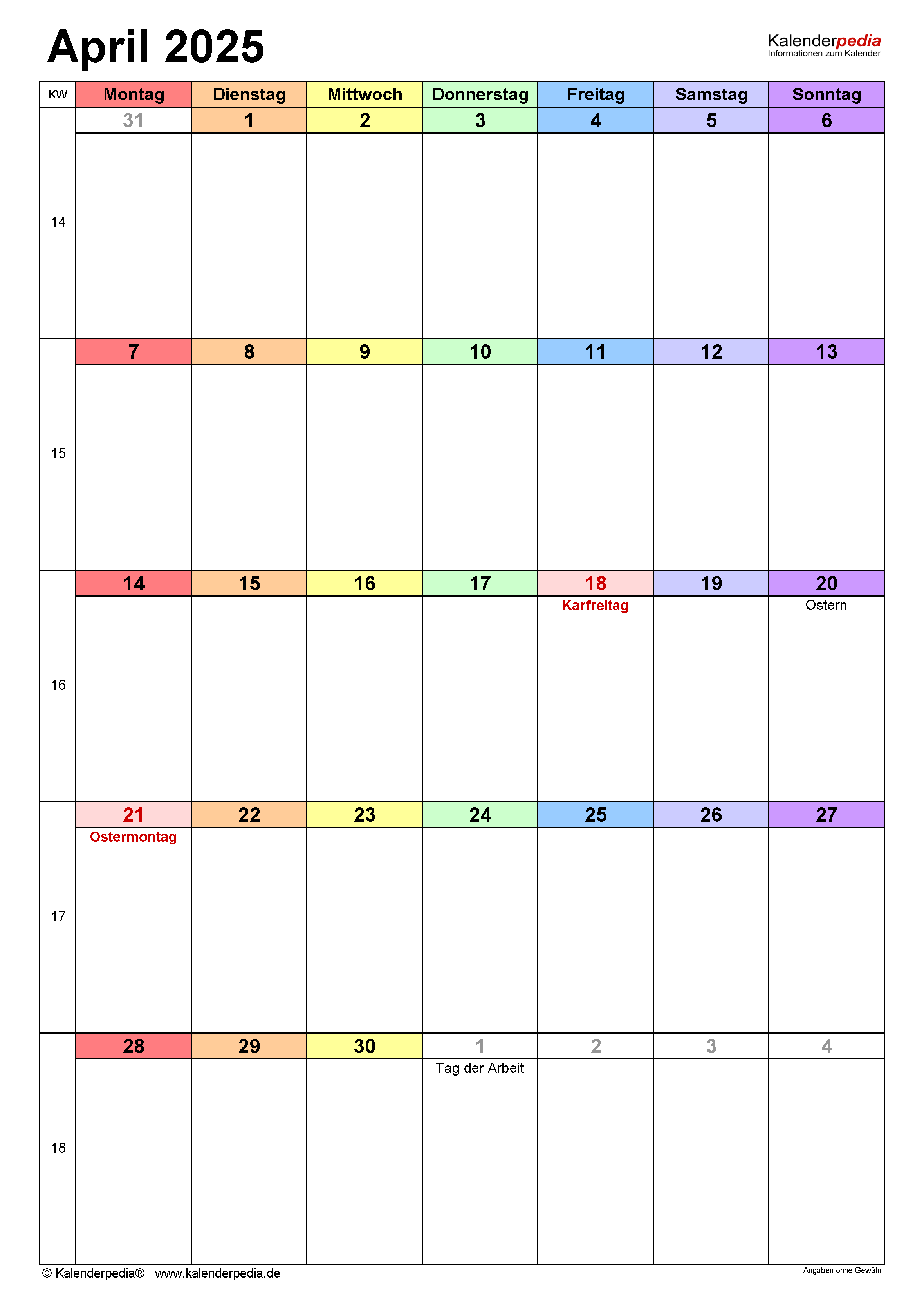 April Calendar Excel Template Pdf Wallpaper
