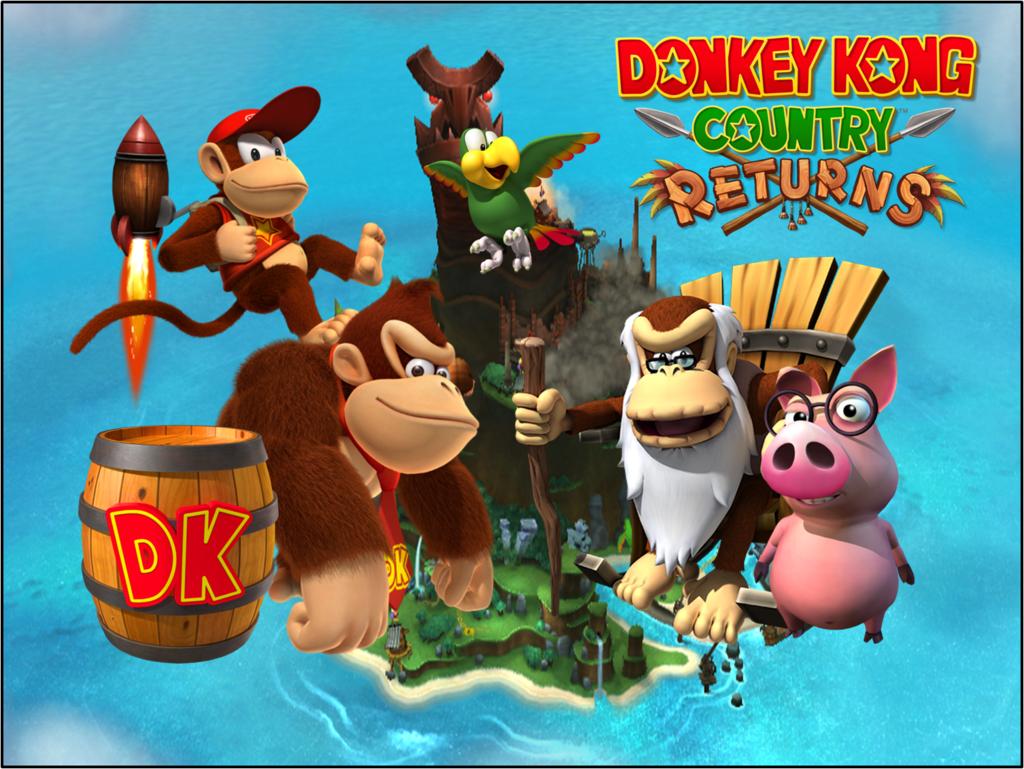 Donkey Kong Country Returns Wallpaper By Mariofanforevah