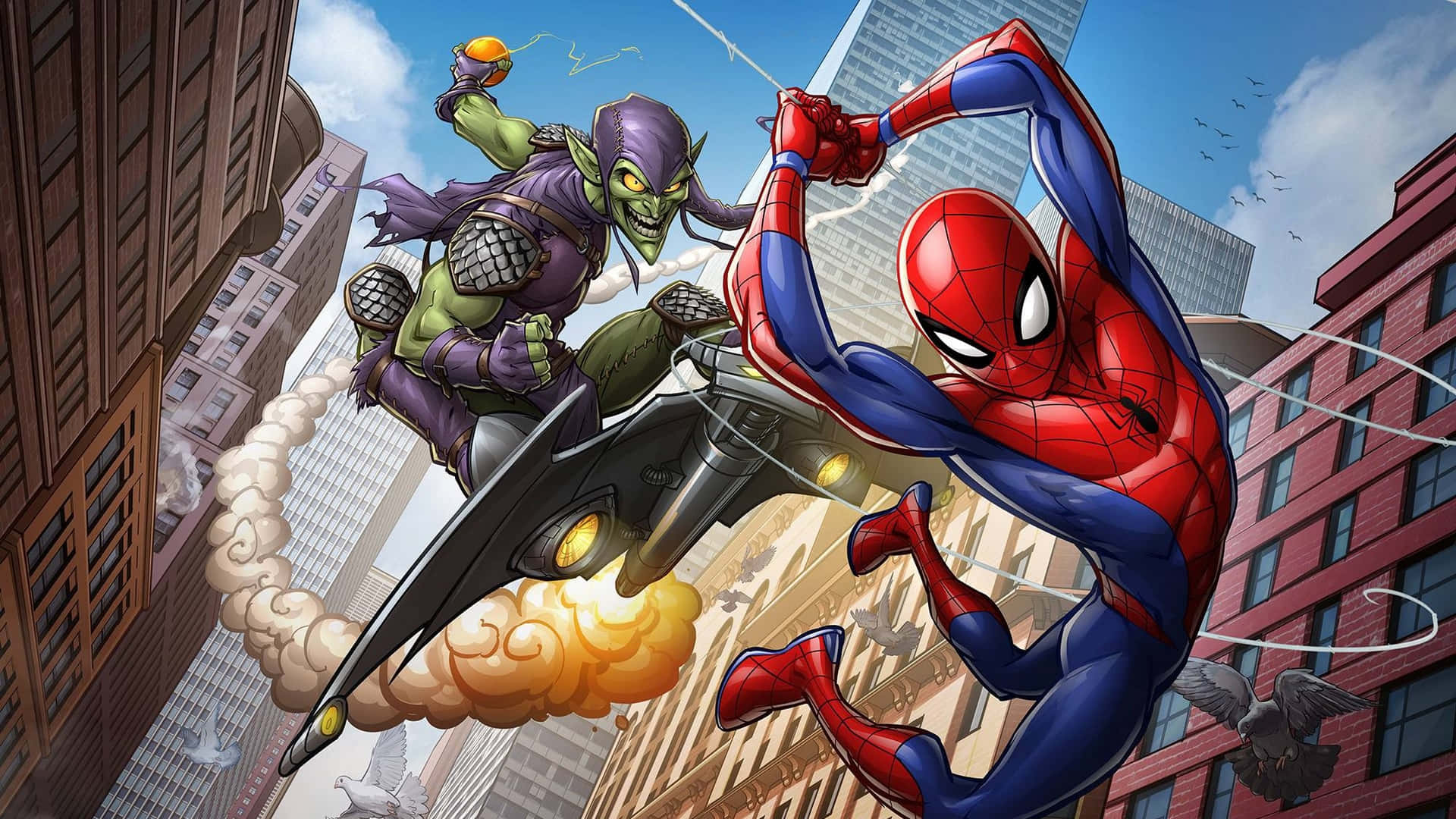 Spider Man Comic Wallpaper