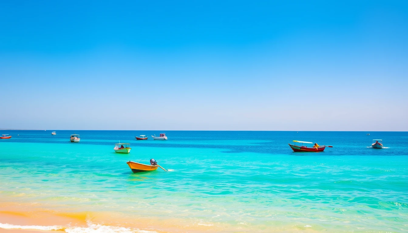 Wallpaper HD Beaches With Boats