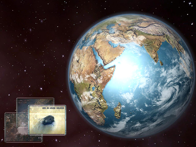 Virtual Earth Screensaver