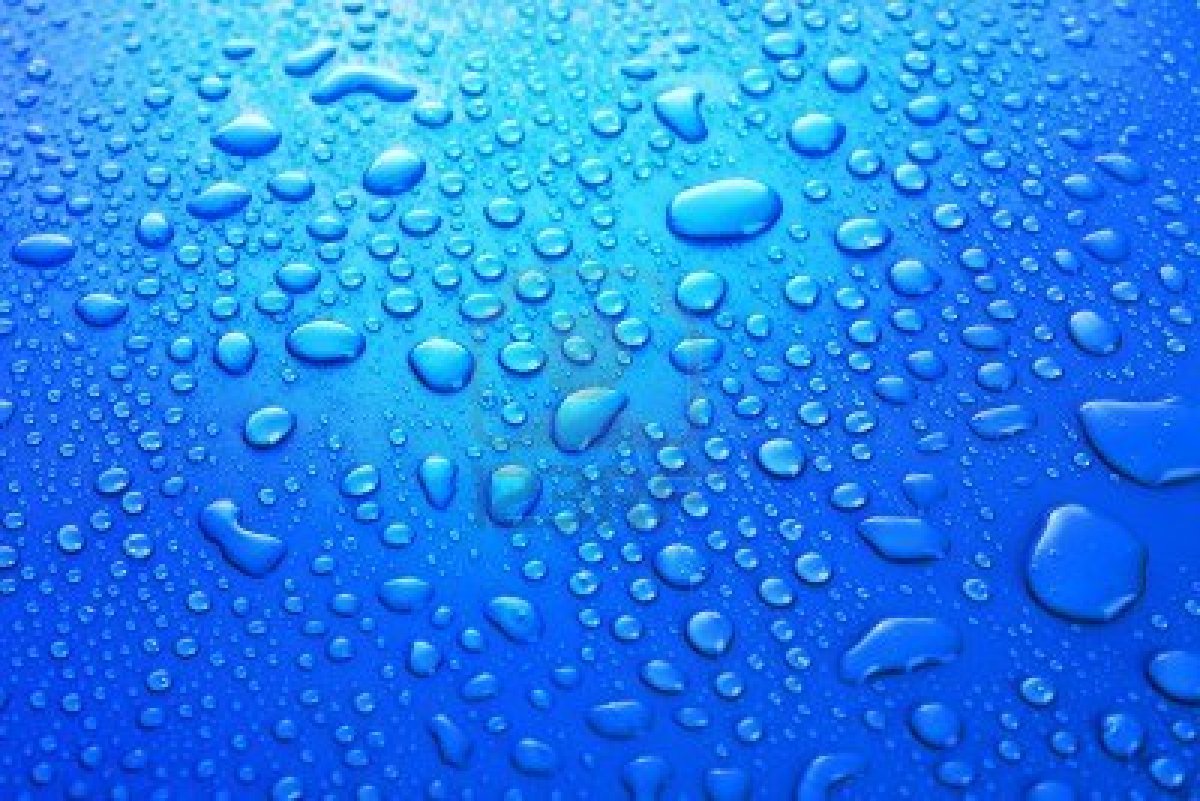 Blue Water Drops Background Photo Sharing