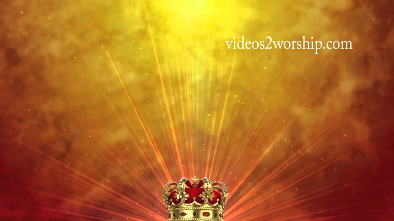 Royal Crown For Our King Jesus Worship Background