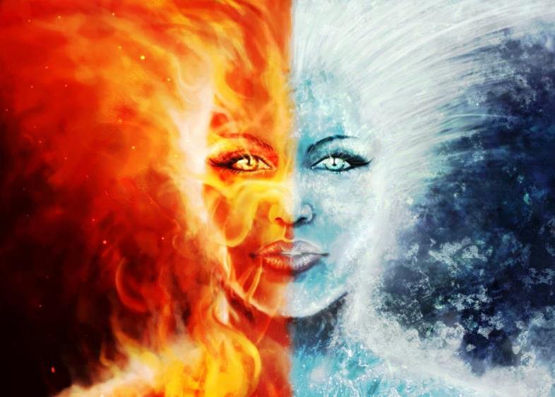 wallpaper proslut Astonishing Fire And Ice Wallpapers 786x563