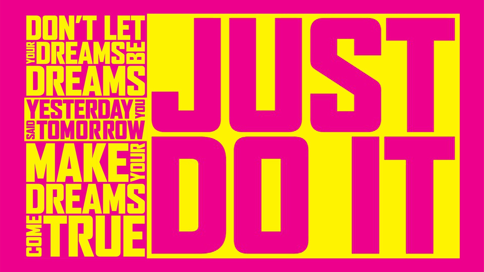 Nike Just Do It Pink Wallpapers Background Sports Wallpaper
