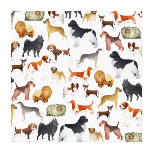 Cute Pedigree Pet Dog Wallpaper Design S Prints