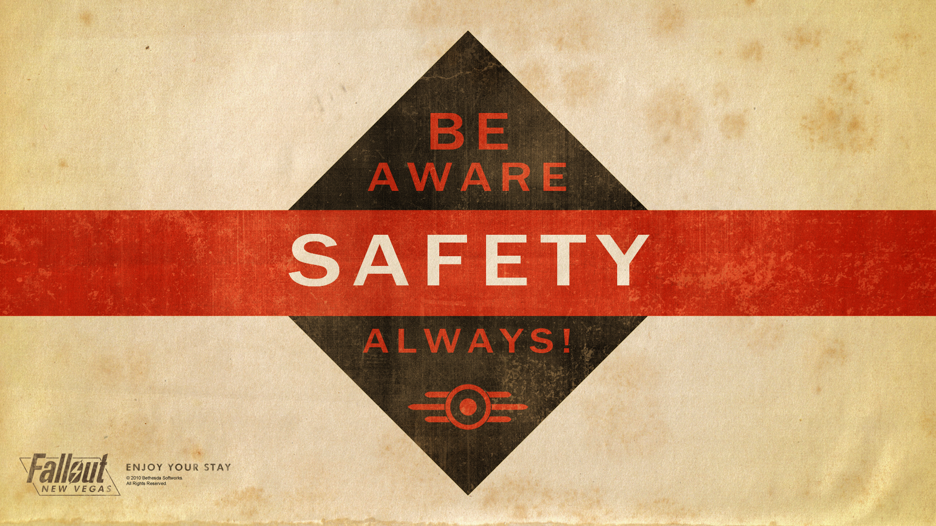 Fallout Safety Wallpaper Background