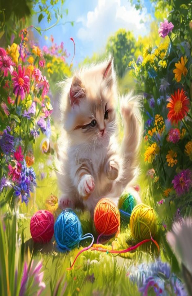 Cute Kitty Wallpaper