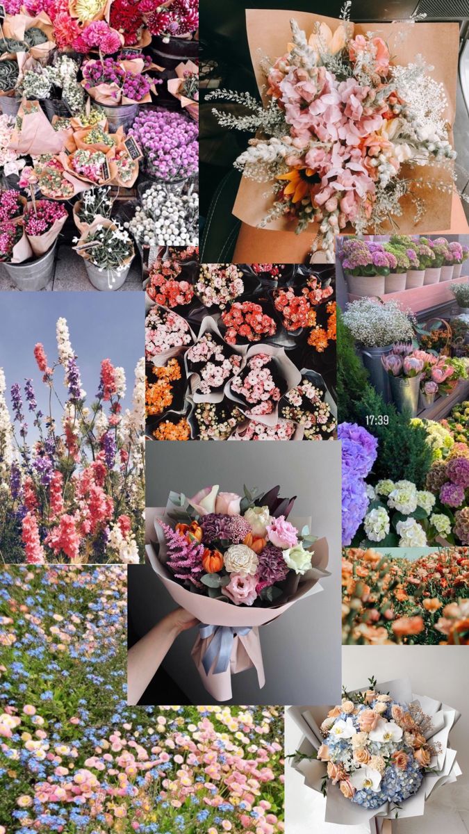 Aesthetic Floral iPhone Wallpaper