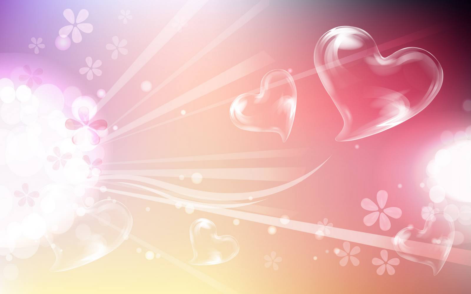 Love Background Heart Wallpaper Image