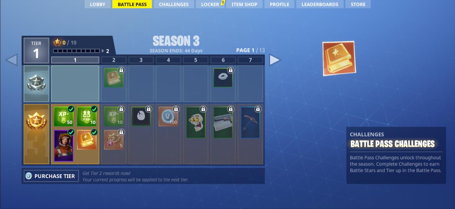 Fortnite S Season Battle Pass Is Space Themed Has