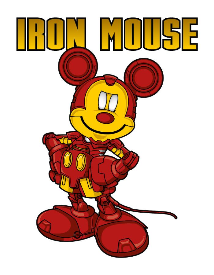 Iron Mouse Ironman Mickey Disney Marvel