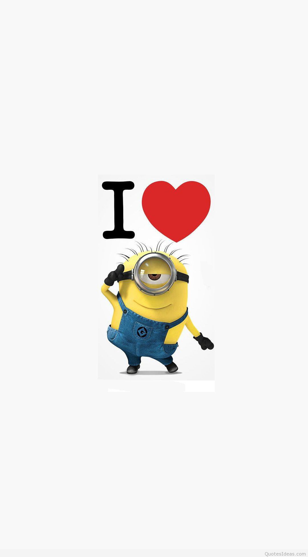 Funny Mobile iPhone Minions Wallpaper Background
