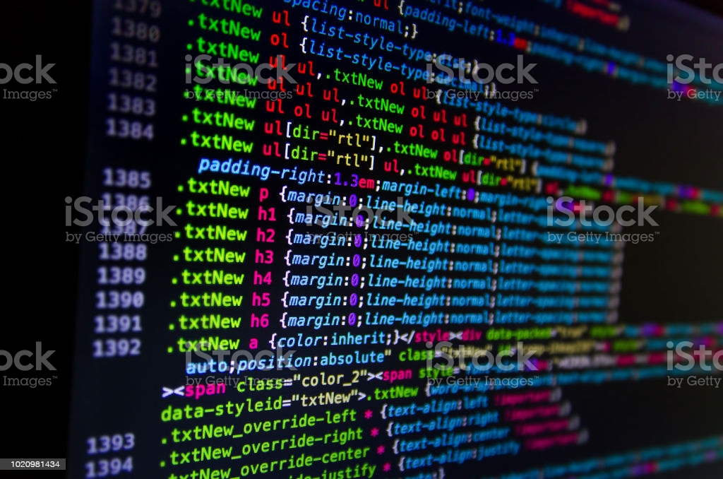 Desktop source code and technology background, Developer or programer with  coding and programming, Wallpaper by Computer language and source code, Com  Stock Photo - Alamy