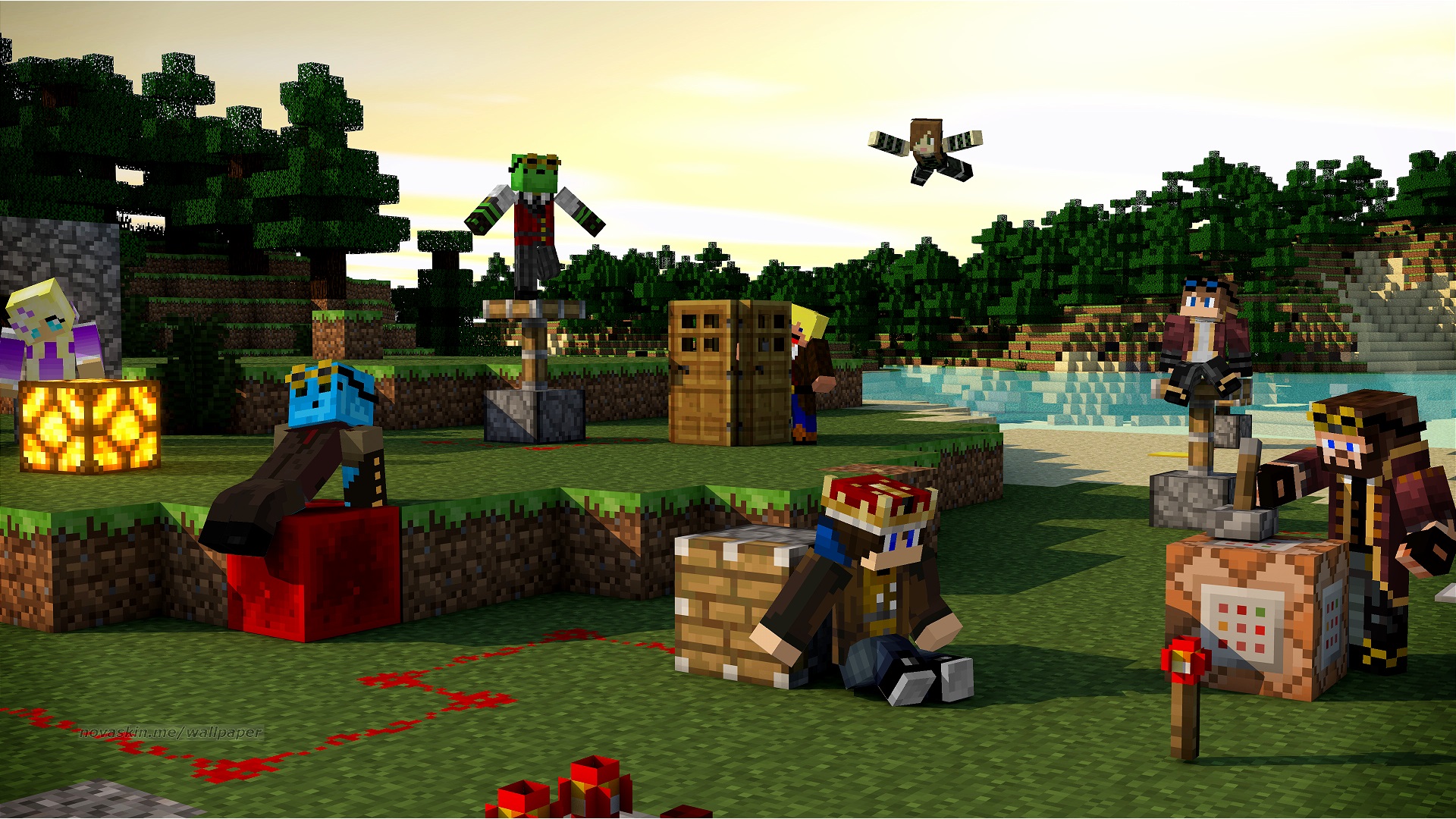 Awesome Wallpaper Cubecraft Games